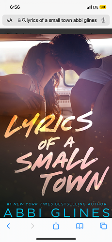 Lyrics of a Small Town by Abbi Glines