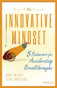 The Innovative Mindset: 5 Behaviors for Accelerating Breakthroughs by John Sweeney, Elena Imaretska