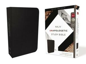 NKJV, Unapologetic Study Bible, Bonded Leather, Black, Red Letter Edition: Confidence for Such a Time as This by Emmanuel Foundation