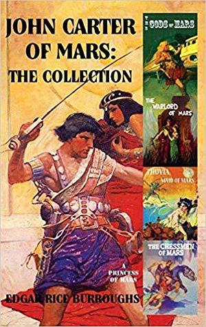 A Princess of Mars / The Gods of Mars / The Warlord of Mars / Thuvia, Maid of Mars / The Chessmen of Mars by Edgar Rice Burroughs, J. Allen St. John