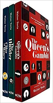 The Queen's Gambit Series 3 Books Collection Set by Walter Tevis (The Queen's Gambit, The Hustler & The Color of Money) NETFLIX by Walter Tevis, Walter Tevis