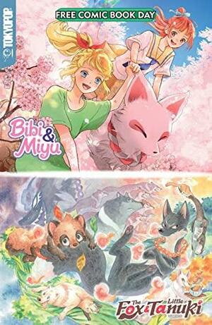 Bibi & Miyu and The Fox & Little Tanuki by Hirara Natsume, Mi Tagawa, Olivia Vieweg