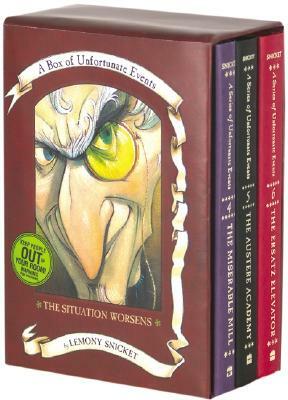 A Series of Unfortunate Events: Omnibus - 4 The Miserable Mill; 5 The Austere Academy; 6 The Ersatz Elevator by Lemony Snicket