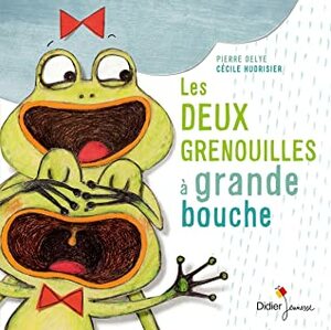 Les deux grenouilles à grande bouche by Pierre Delye, Cécile Hudrisier