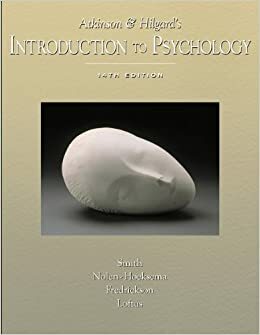 Atkinson and Hilgard's Introduction to Psychology with Lecture Notes by Susan Nolen-Hoeksema, Edward E. Smith, Barbara L. Fredrickson