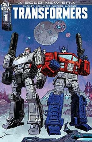 Transformers (2019-) #1 by Ron Joseph, Brian Ruckley, Ángel Hernández