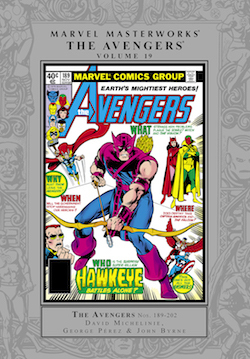 Marvel Masterworks: The Avengers, Vol. 19 by Roger Stern, David Michelinie