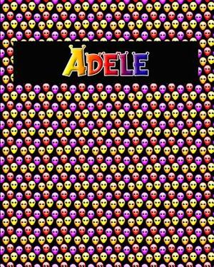120 Page Handwriting Practice Book with Colorful Alien Cover Adele: Primary Grades Handwriting Book by Sheldon Franks