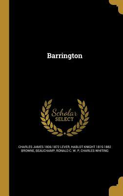 Barrington by Charles James Lever