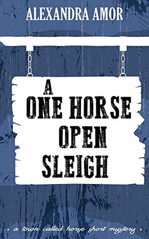 A One Horse Open Sleigh by Alexandra Amor