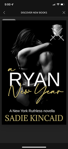  A Ryan New Year: A New York Ruthless Novella by Sadie Kincaid