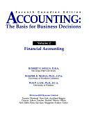 Accounting : the Basis for Business Decisions by Walter B. Meigs, Robert F. Meigs, Wai P. Lam