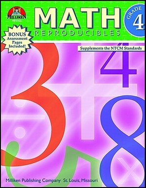 Math Reproducibles - Grade 4 by Linda Cernak