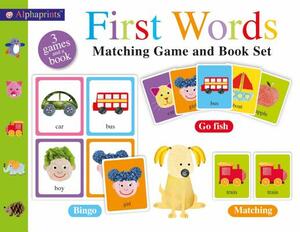Alphaprints First Words Matching Set [With Picture Cards] by Roger Priddy