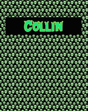 120 Page Handwriting Practice Book with Green Alien Cover Collin: Primary Grades Handwriting Book by Sheldon Franks