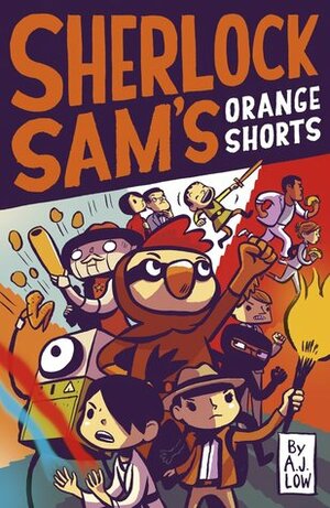 Sherlock Sam's Orange Shorts by Adan Jimenez, Drewscape, A.J. Low, Felicia Low-Jimenez