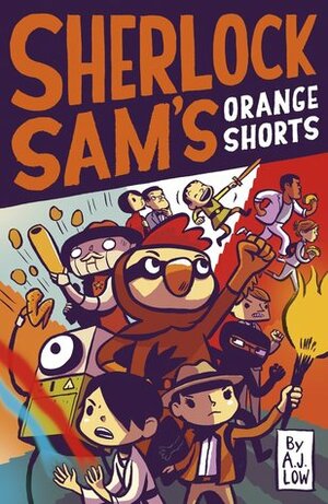 Sherlock Sam's Orange Shorts by Drewscape, A.J. Low, Felicia Low-Jimenez, Adan Jimenez