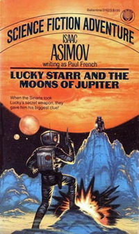 Lucky Starr and the Moons of Jupiter by Lidia Lax, Isaac Asimov, Giuseppe Lippi, Diana Georgiacodis, Paul French