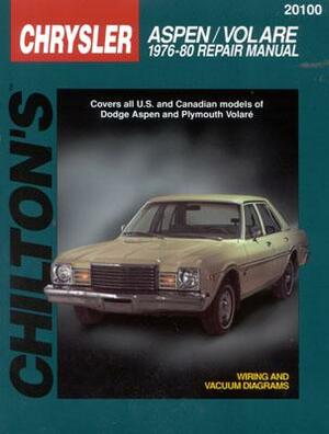 Dodge Aspen and Volare, 1976-80 by Chilton, The Nichols/Chilton, Chilton Automotive Books