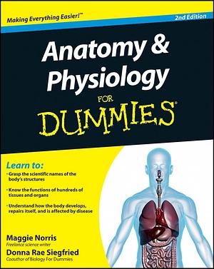 Anatomy and Physiology For Dummies by Maggie Norris, Donna Rae Siegfried