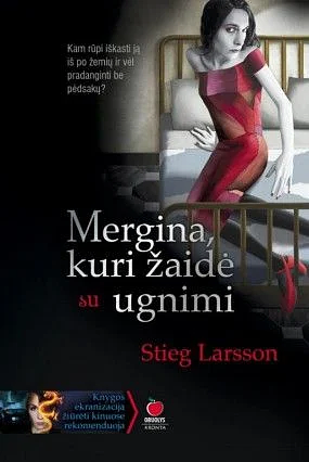 Mergina, kuri žaidė su ugnimi by Stieg Larsson