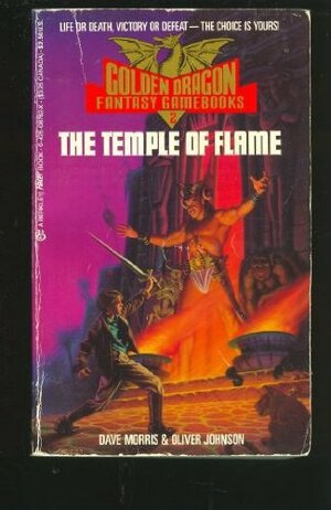 The Temple of Flame by Dave Morris, Oliver Johnson