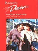 Cowboys Don't Quit by Anne McAllister