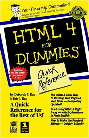 HTML 4 for Dummies Quick Reference by Eric J. Ray, Deborah S. Ray