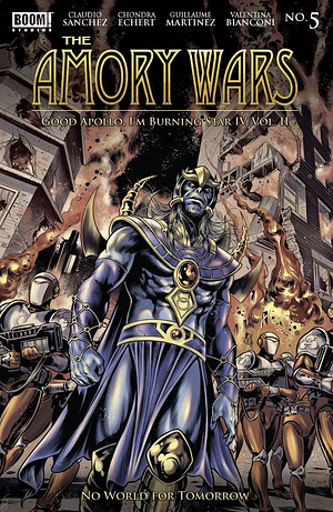 The Amory Wars: Good Apollo, I'm Burning Star IV, Vol II: No World for Tomorrow #5 by Claudio Sanchez, Chondra Echert