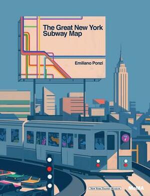 The Great New York Subway Map by Emiliano Ponzi
