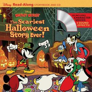 Disney Mickey Mouse: The Scariest Halloween Story Ever! [With Audio CD] by Disney Book Group