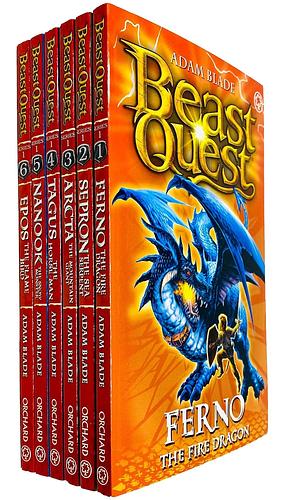 Beast Quest Box Set Series 1 (Book 1 to 6) by Adam Blade