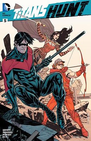 Titans Hunt (2015-2016) #5 by Dan Abnett, Dan Abnett, Yanick Paquette, Nathan Fairbairn