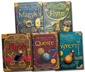 Septimus Heap Collection: Magyk, Flyte, Physik, Queste, Syren by Angie Sage