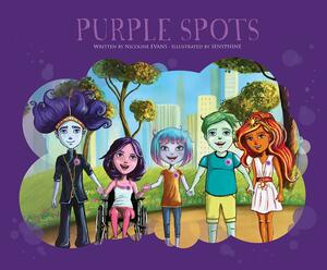 Purple Spots by Nicoline Evans