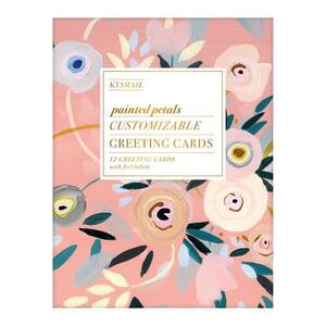 Painted Petals DIY Greeting Card Folio by Galison