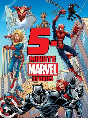 5-Minute Marvel Stories by Andy Schmidt, Marvel Press Book Group, Brandon T. Snider