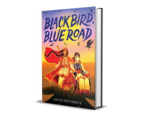 Black Bird, Blue Road by Sofiya Pasternack
