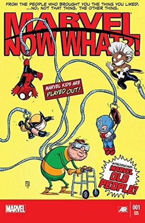 Marvel: Now What? #1 by Scott Adsit, Sara Schaefer, Skottie Young, Wyatt Cenac, Brian Posehn