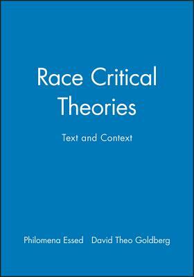 Race Critical Theories by 