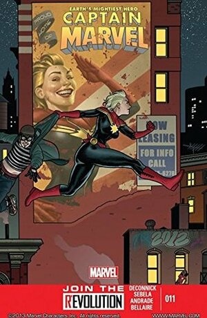 Captain Marvel (2012-2013) #11 by Filipe Andrade, Kelly Sue DeConnick