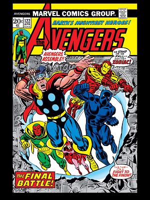 Avengers (1963-1996) #122 by Steve Englehart