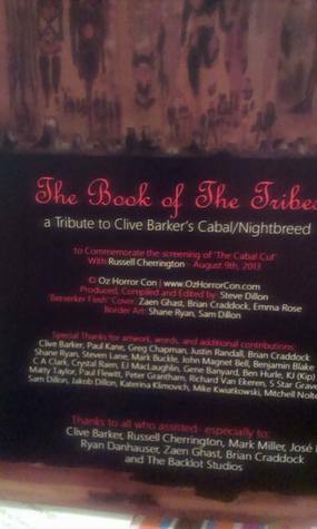 The Book of The Tribes. A tribute to Clive Barker's Cabal/Nightbreed by C.A. Clark