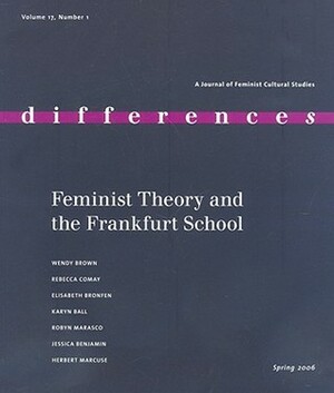 Feminist Theory and the Frankfurt School by Robyn Marasco, Wendy Brown, Elisabeth Bronfen, Herbert Marcuse, Karyn Ball, Jessica Benjamin, Rebecca Comay