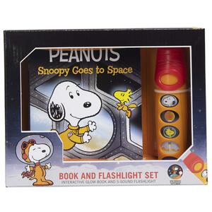 Peanuts - Snoopy Goes to Space Sound Book and Flashlight Set - PI Kids by Phoenix International Publications