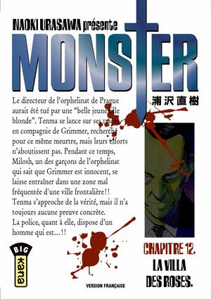 Monster, Chapitre 12 : La villa des roses by Naoki Urasawa