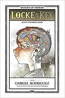 Locke & Key: Shades of Terror Coloring Book by Gabriel Rodríguez