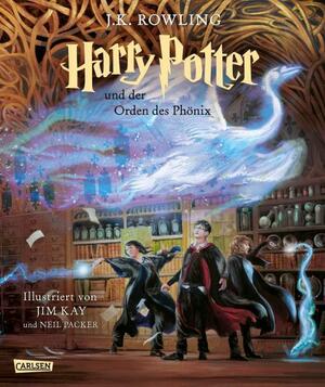 Harry Potter und der Orden des Phönix (farbig illustrierte Schmuckausgabe) (Harry Potter 5) by J.K. Rowling