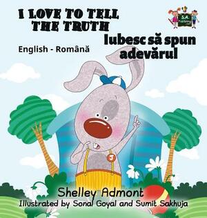 I Love to Tell the Truth: English Romanian Bilingual Edition by Kidkiddos Books, Shelley Admont