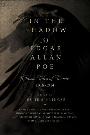 In the Shadow of Edgar Allan Poe: Classic Tales of Horror, 1816-1914 by J. Sheridan Le Fanu, Saki, E.T.A. Hoffmann, Théophile Gautier, Bram Stoker, Ambrose Bierce, Hanns Heinz Ewers, L.T. Meade, Robert W. Chambers, Leslie S. Klinger, M.R. James, F. Marion Crawford, Charlotte Perkins Gilman, Dick Donovan, W.C. Morrow, Mary E. Wilkins Freeman, Sarah Orne Jewett, Kate Chopin, George MacDonald, Arthur Conan Doyle, Lafcadio Hearn